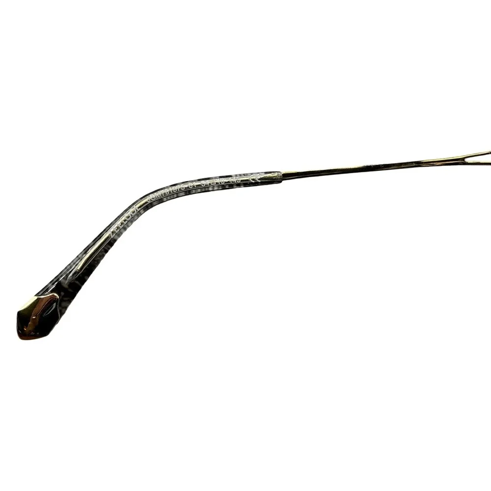 Zelool JCM781375-01 Gold Rimless Eyeglasses Frames Rhinestone Accent 54-18-145